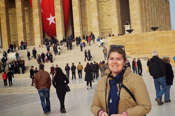 Katie in Turkey