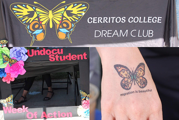 Undocumented Students Week of Action collage