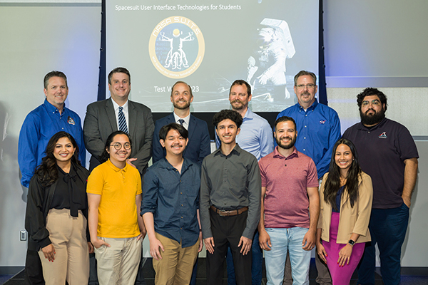 Cerritos team and NASA SUITS leadership