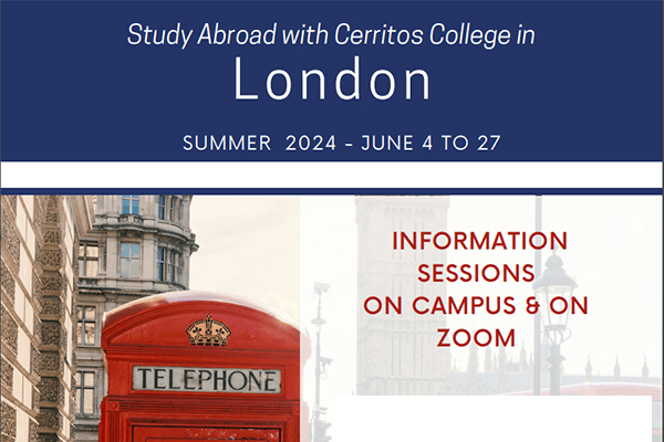 Study Abroad with Cerritos College in London