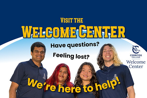 Visit the Welcome Center Have questions? We're here to help!