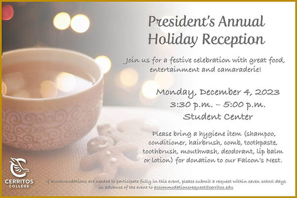 President's Annual Holiday Reception