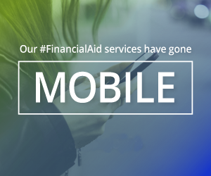 Our #FinancialAid services have gone mobile