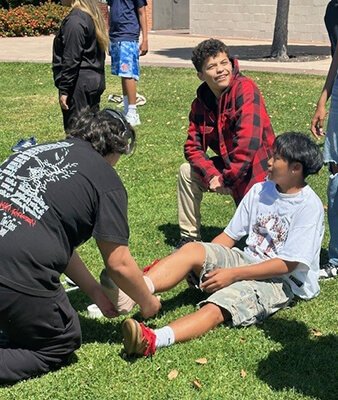 Gahr students in the competition