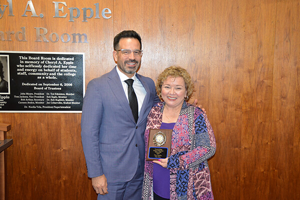 Dr. Jose Fierro and Toni Grijalva