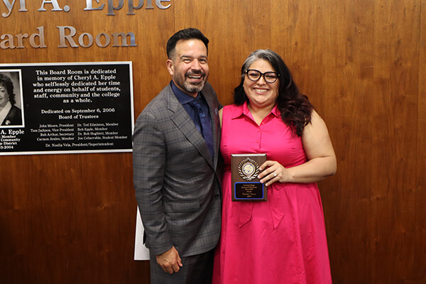 Dr. Jose Fierro and Esthela Chavez