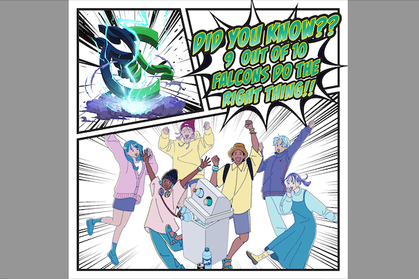 Did you know? Nine out of 10 Falcons do the right thing