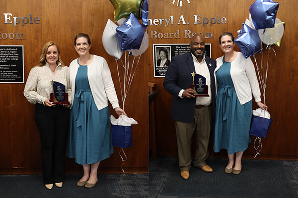 Laura Estrada, Dr. Elizabeth Miller, and Dr. Michael Page