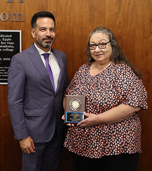 Dr. Jose Fierro and Michelle Rodriguez