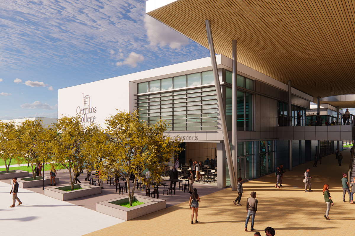 Future rendition of the Student Services Administration Building