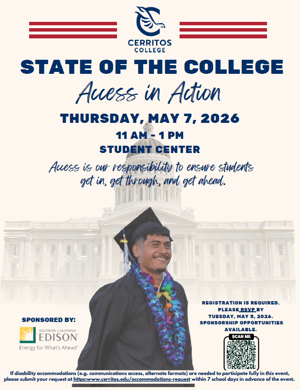 2026 State of the College Event on Thursday, May 7
