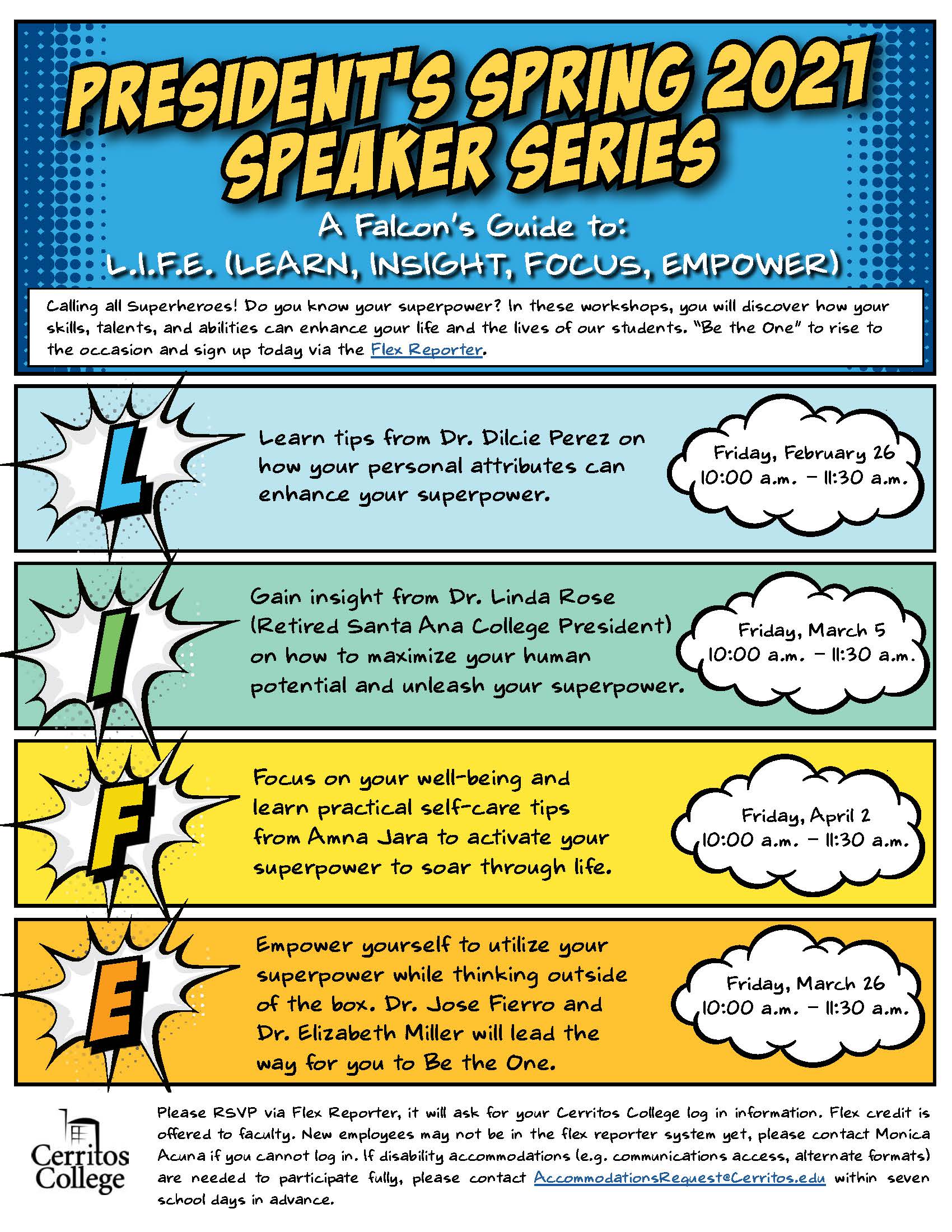 President's Spring 2021 Speaker Series