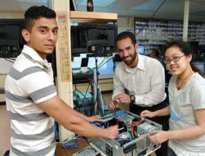 Students in ABC Adult School Computer Training