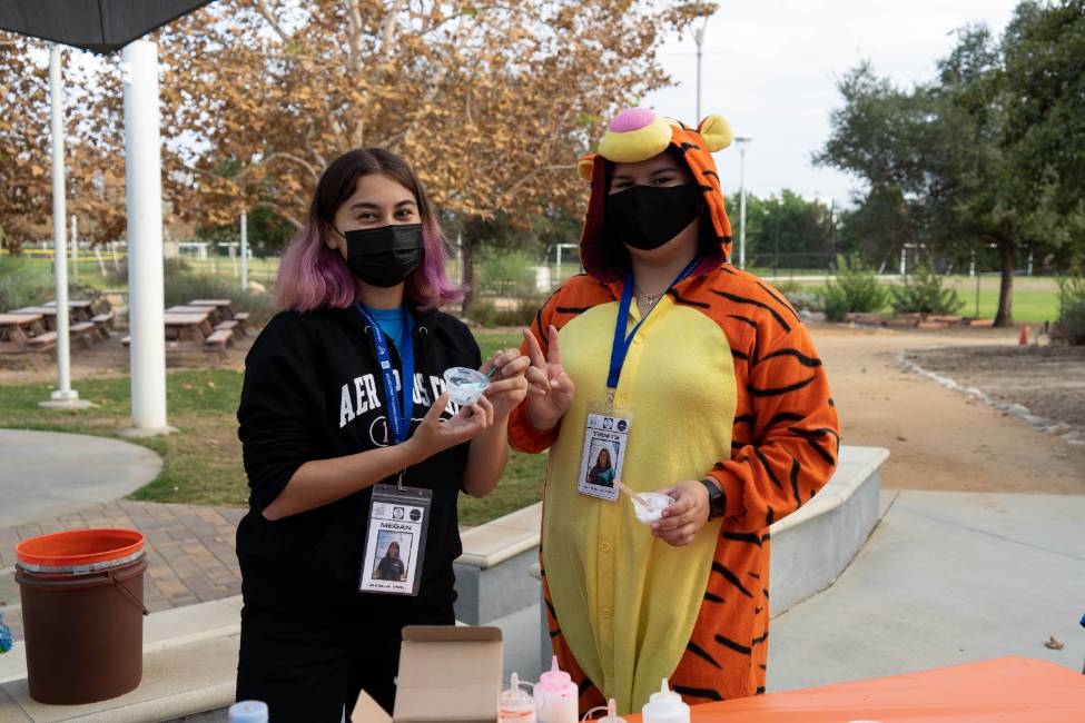 Megan and Tigger