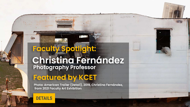 American Trailer (Detail), 2019, Christina Fernández, from 2021 Faculty Art Exhibition
