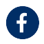 lowercase f in blue circle