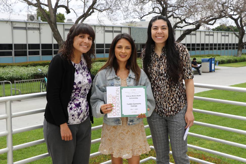 Yuridia Camacho Cornejo (Glorya Welch Math Scholarship) Student Yuridia Camacho Cornejo