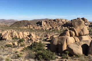 boulder pile mountains, Joshua Tree National Park