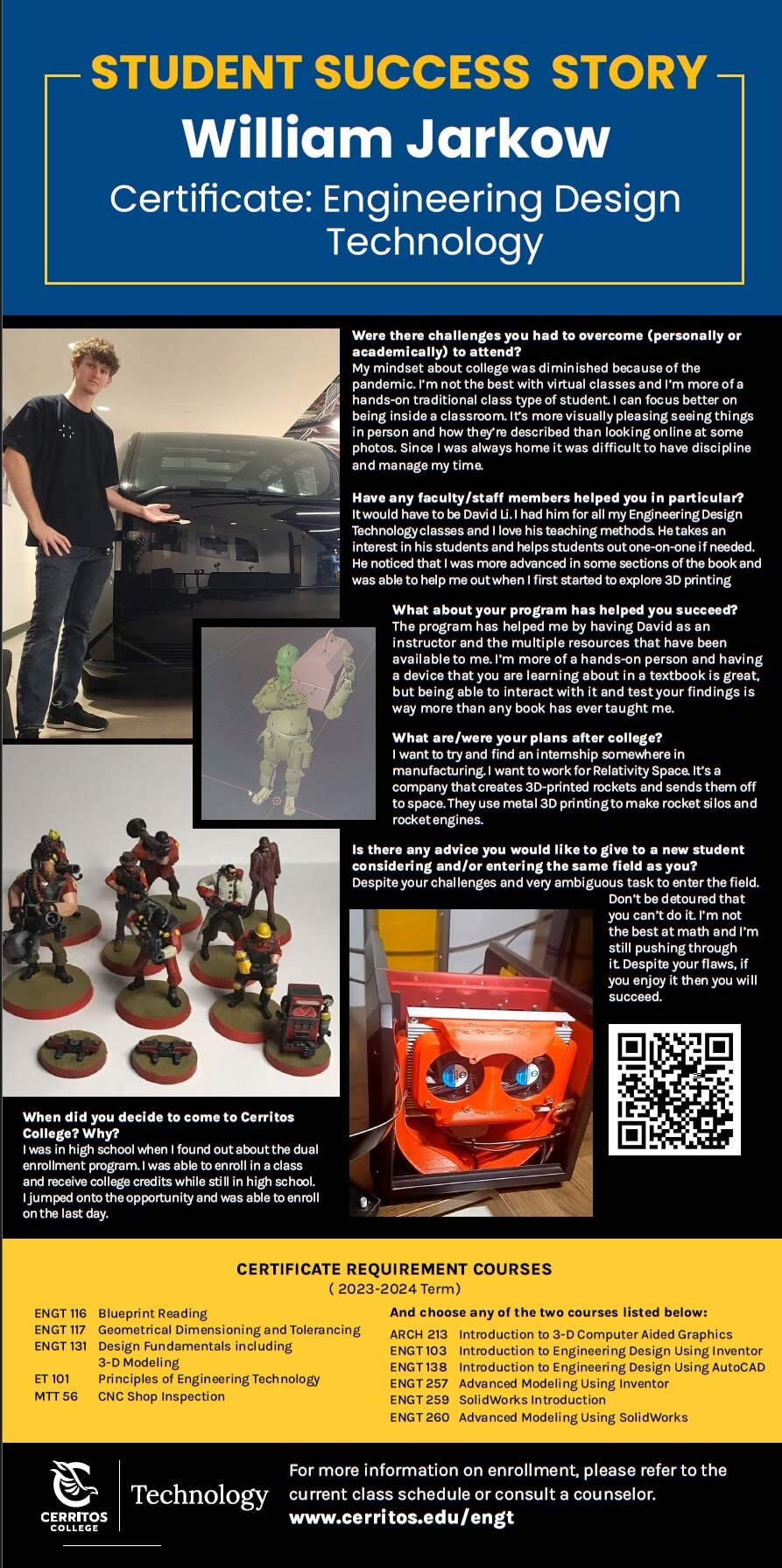 Student Success Story William Jarkow 