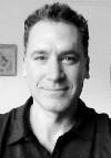 Brandt Reidt black-and-white portrait