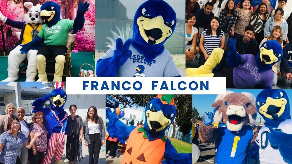 Franco Falcon doing things around campus