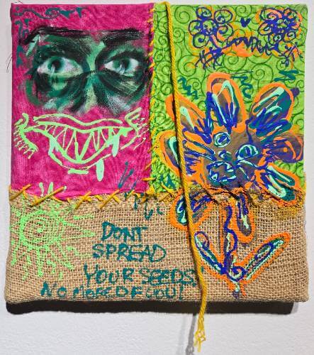 Don't spread your seeds! No more of you!