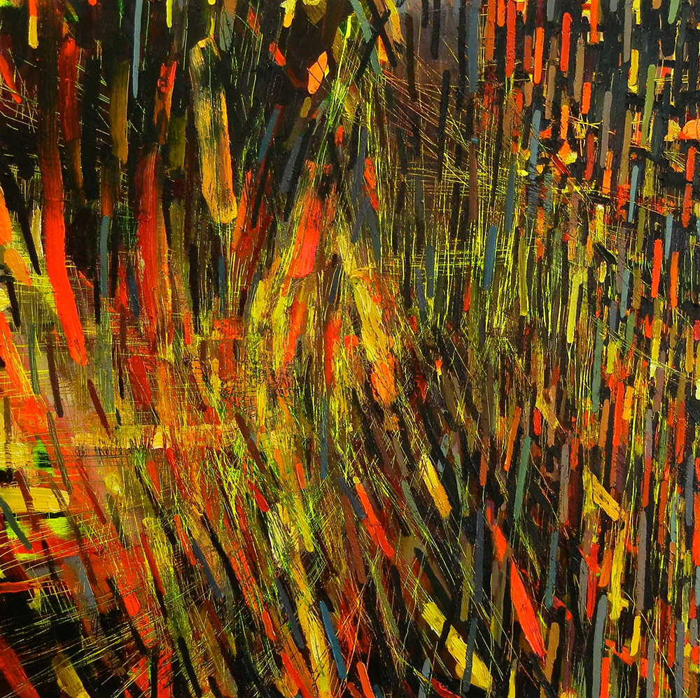 An abstract painting. An abstract painting.