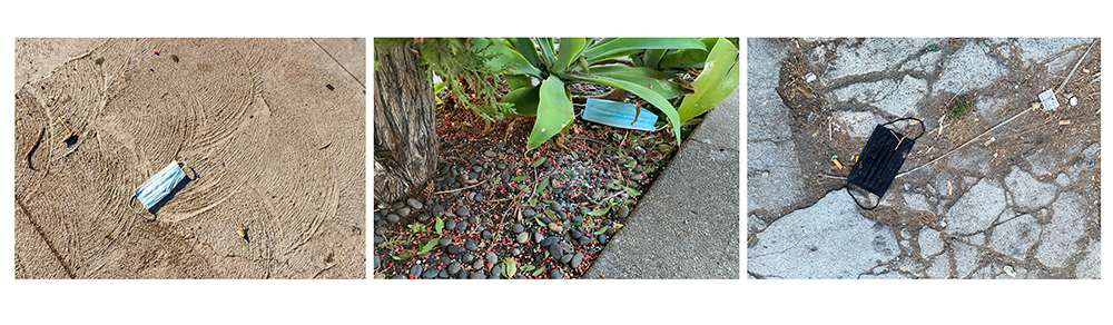 Masks on Ground