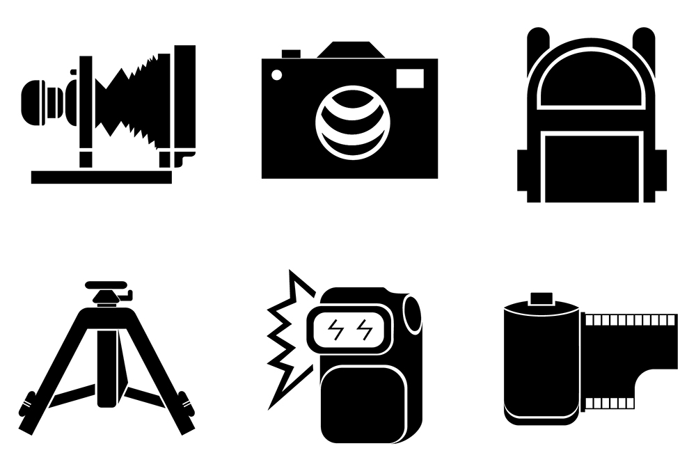Six Camera Icons