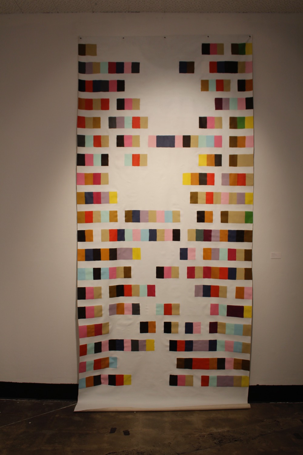 Fabric wall sculpture