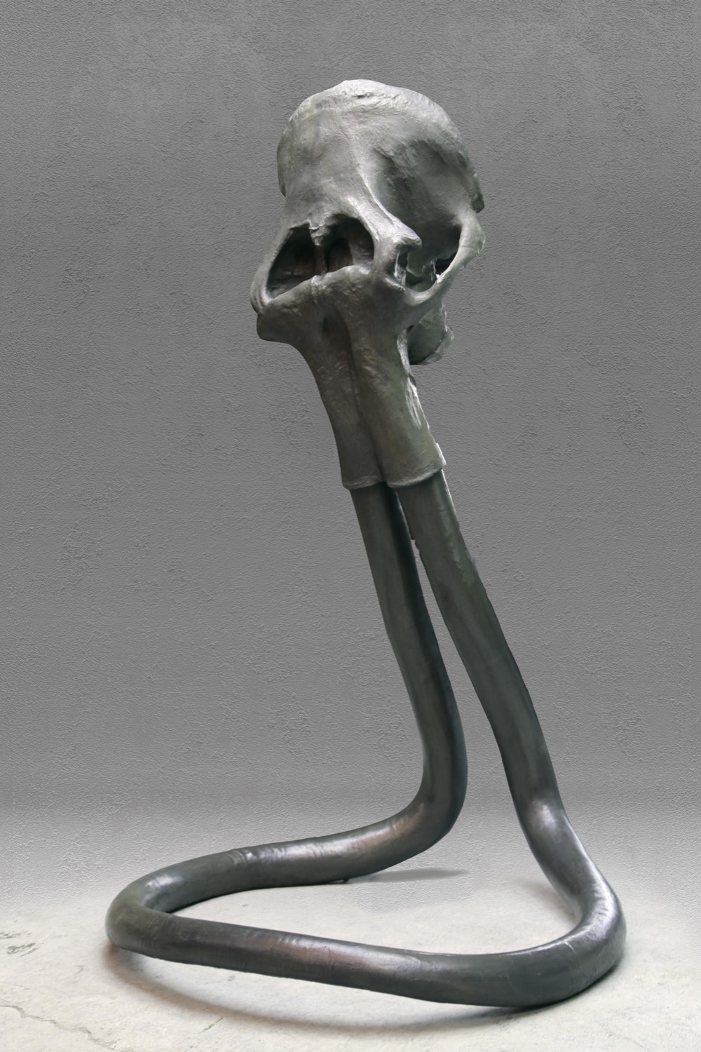 Emilo Garcia Plascencia SUR 2015 Metal Sculpture that twist.