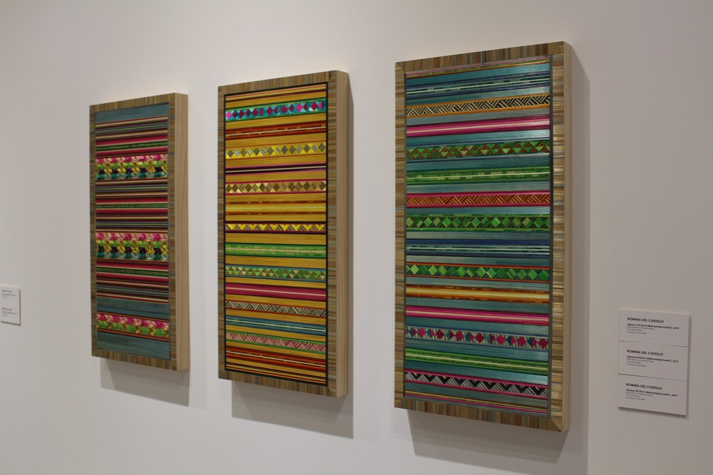 Three Cut Straw Geometric Abstractions Three Cut Straw Geometric Abstractions