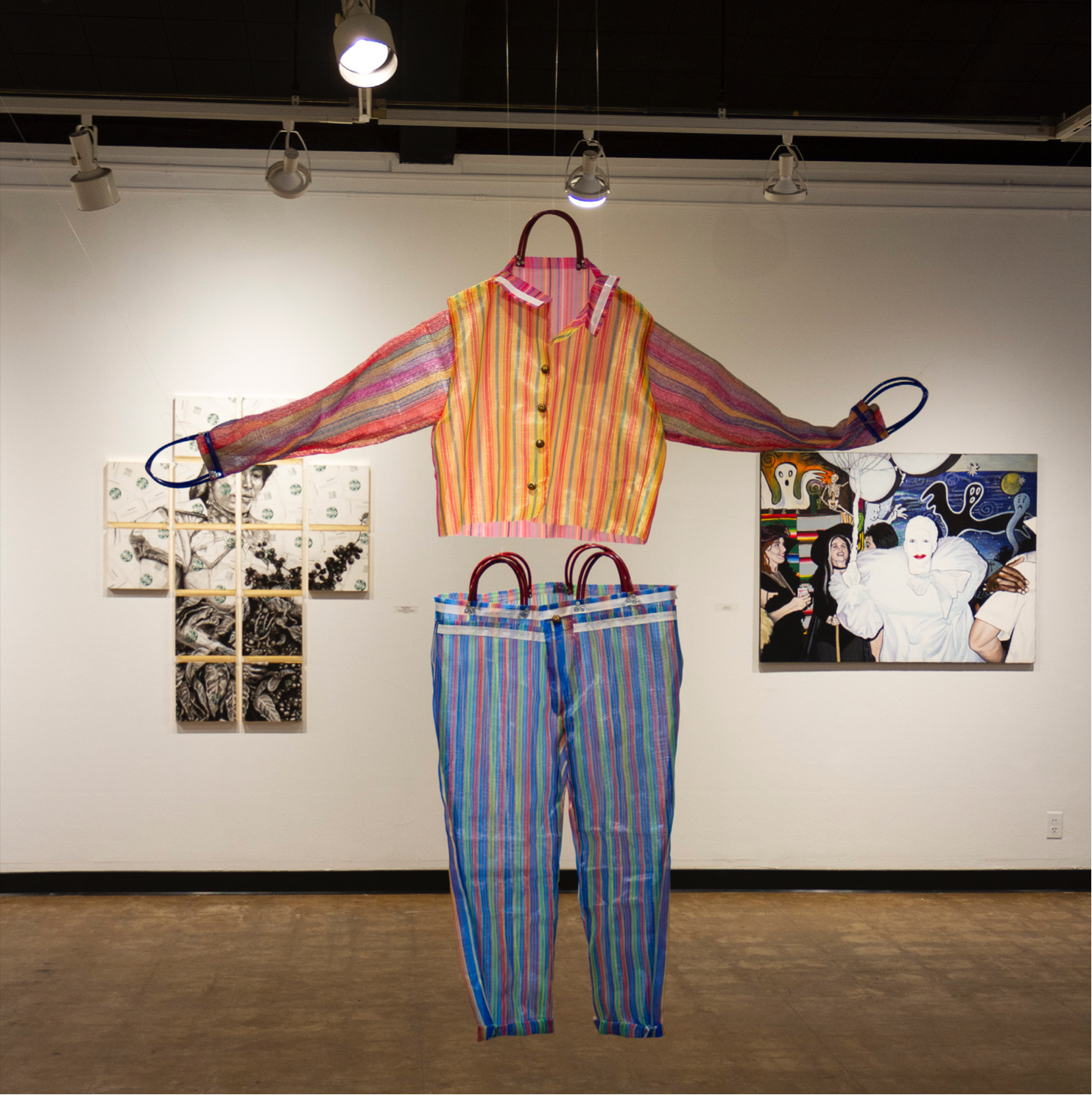 SUR Clothing made with bags