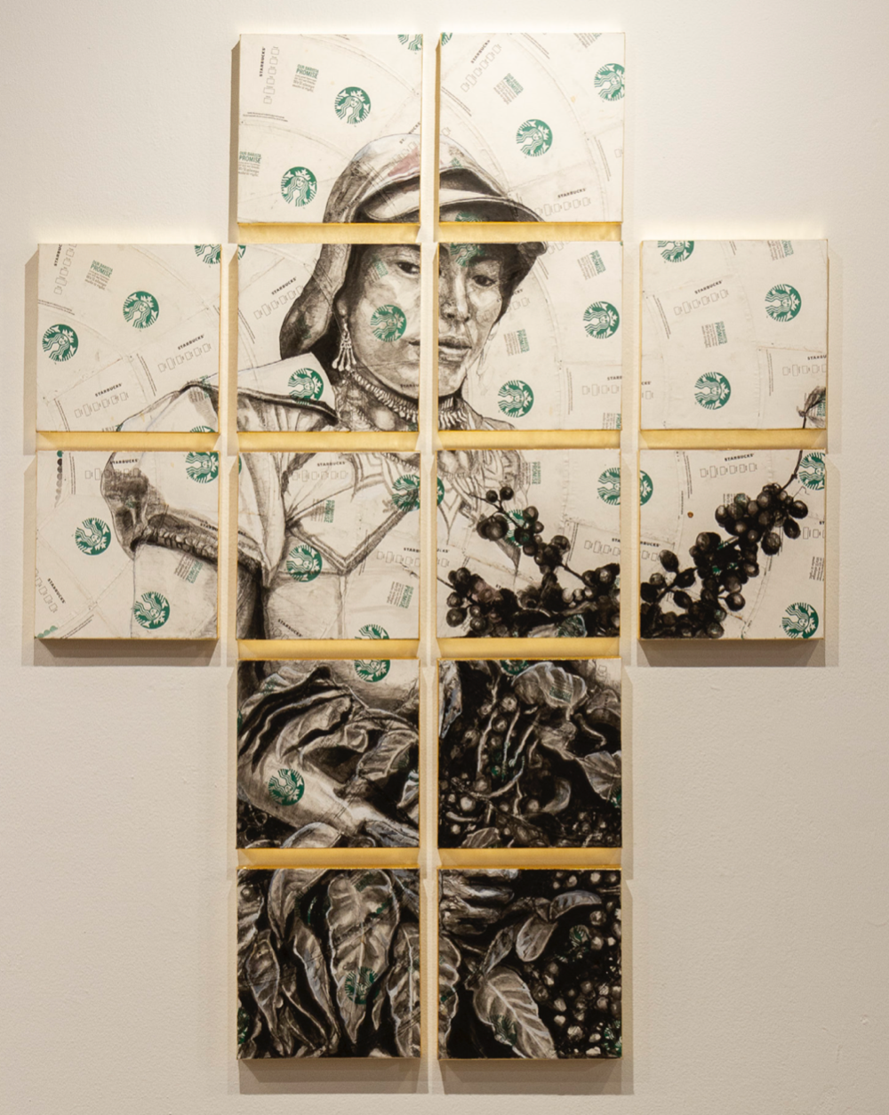 SUR Migrant worker drawing