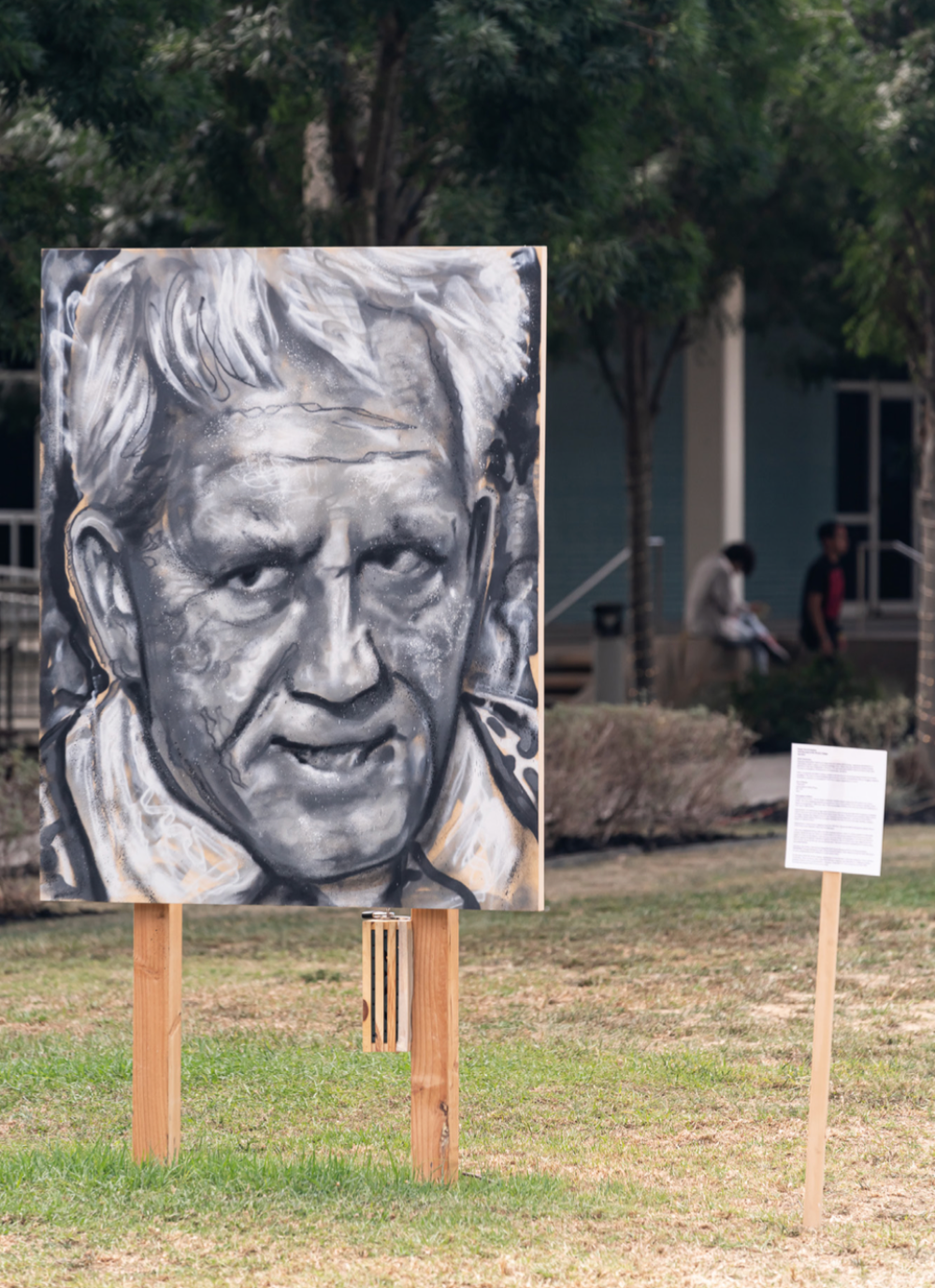 Billboard drawing in field