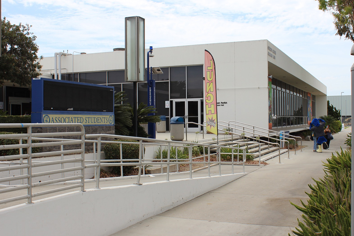 External veiw of the Student Center building