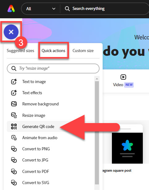 Select QR Code Generator
