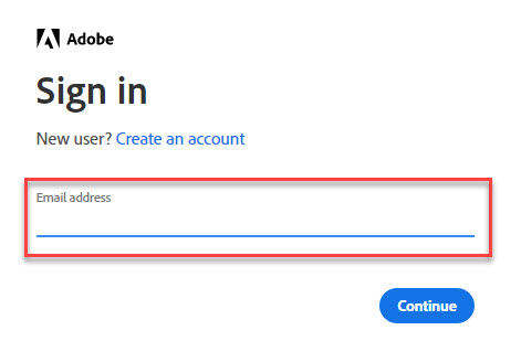 Go to www.adobe.com