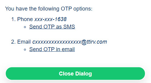 OTP Options