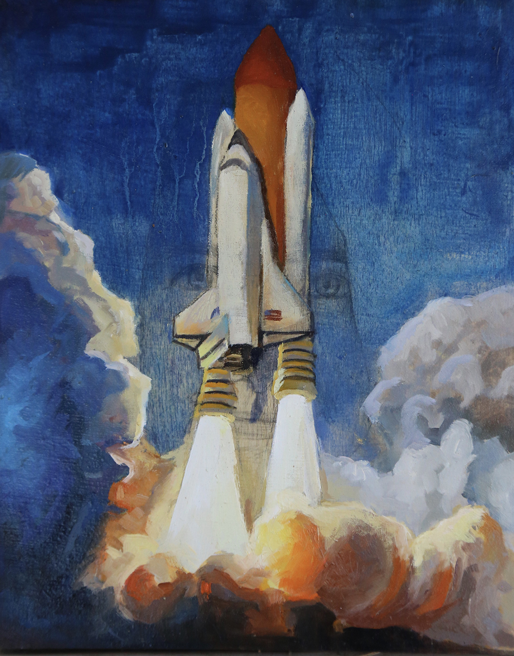 Space Shuttle Launching