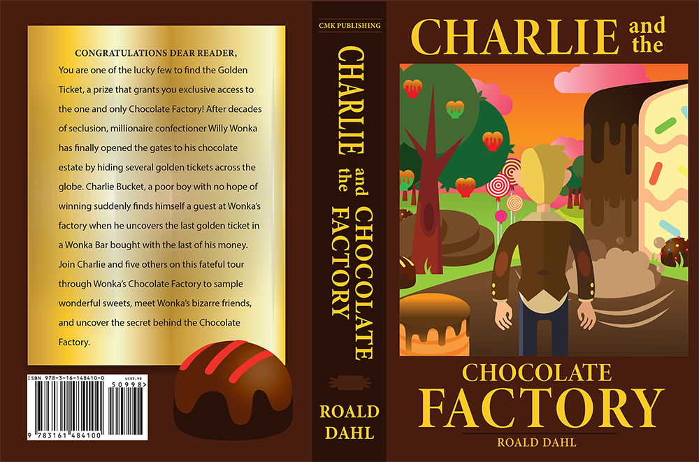 Charlie and the Chocolate Factory Book Cover Charlie and the Chocolate Factory Book Cover