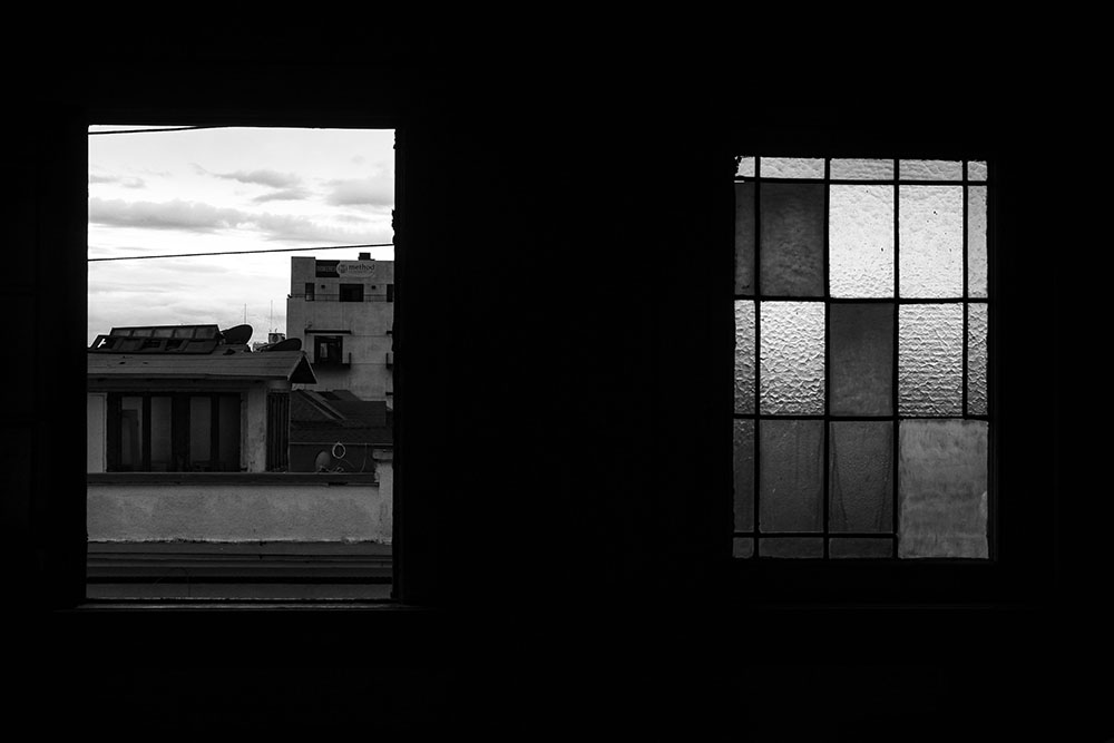 Looking Out from Two Windows Looking Out from Two Windows