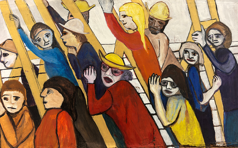 People on Barricades