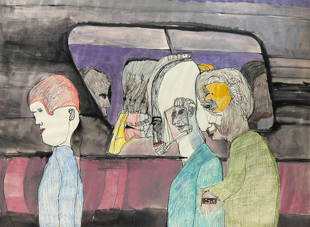 People with Bus