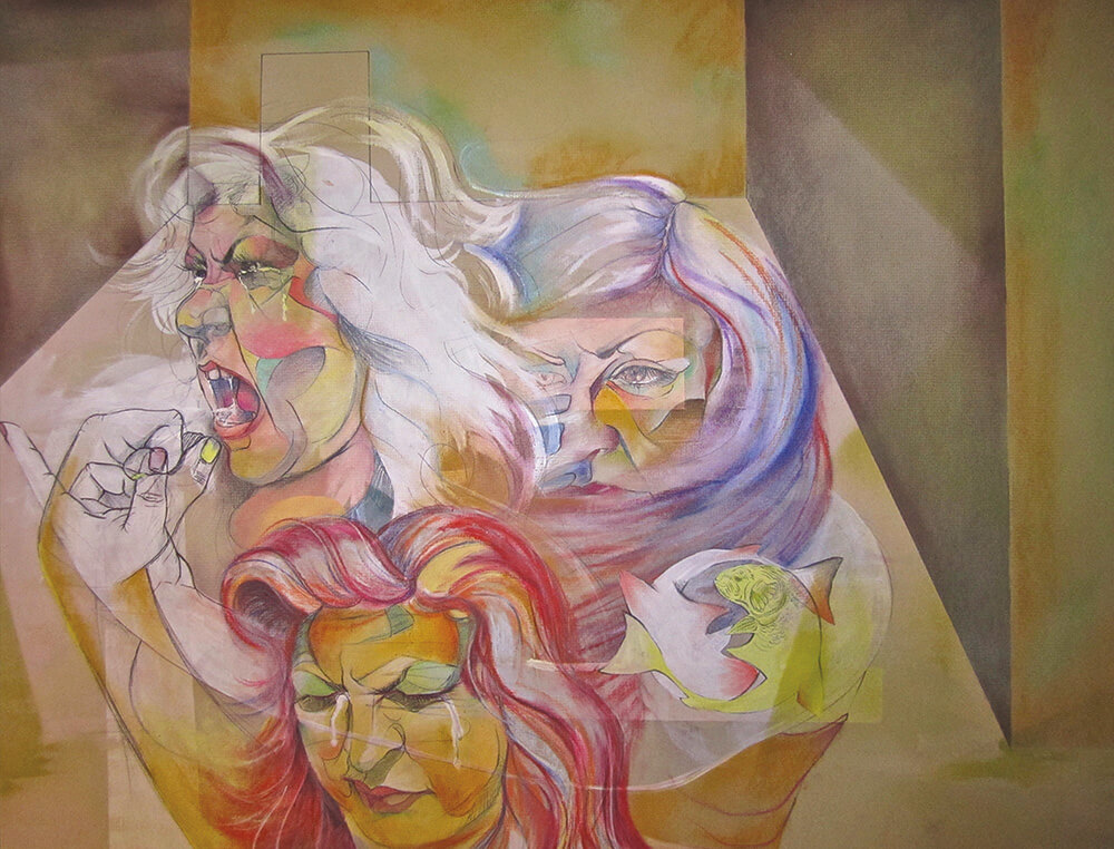 Yo y Yo y Yo Multiple Self-Portraits in Various Emotional States