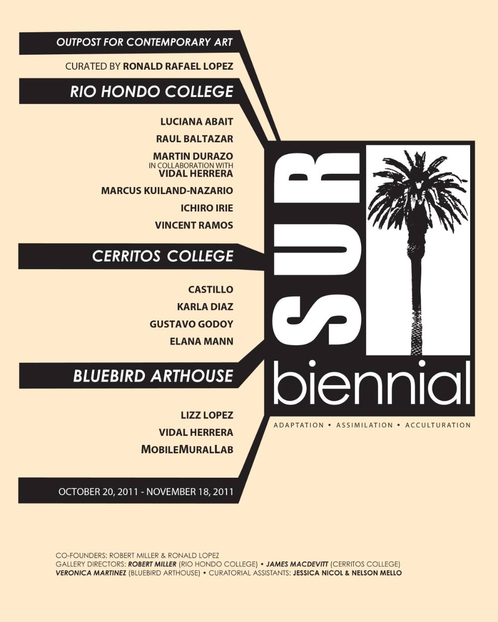 SUR AD Advertisment for Sur Biennial