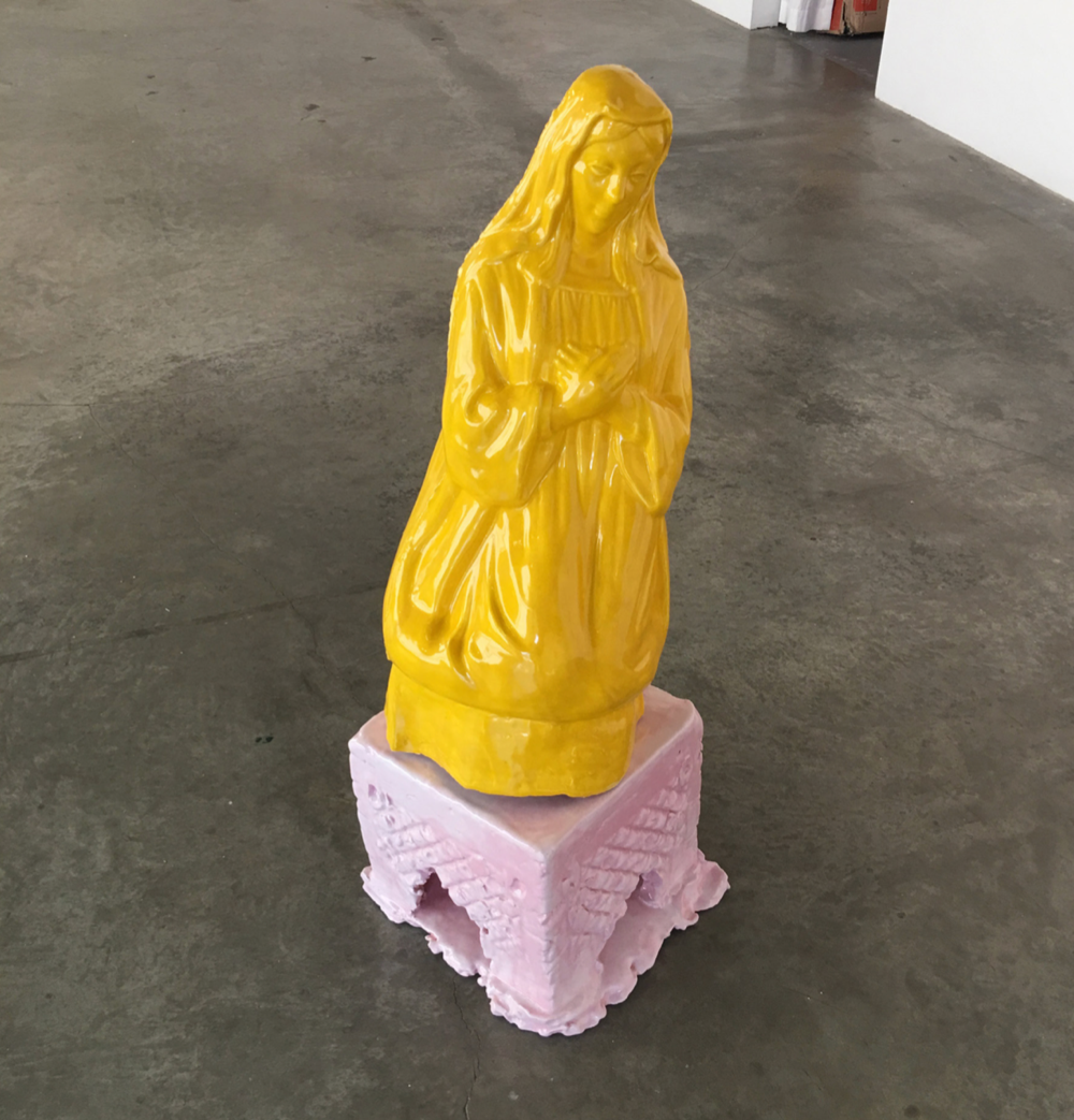 SUR Virgin Mary Cast in Yellow