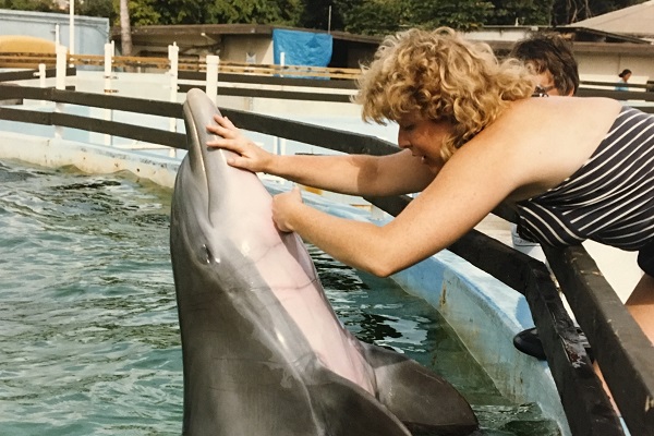 Sandy Marks and Dolphin
