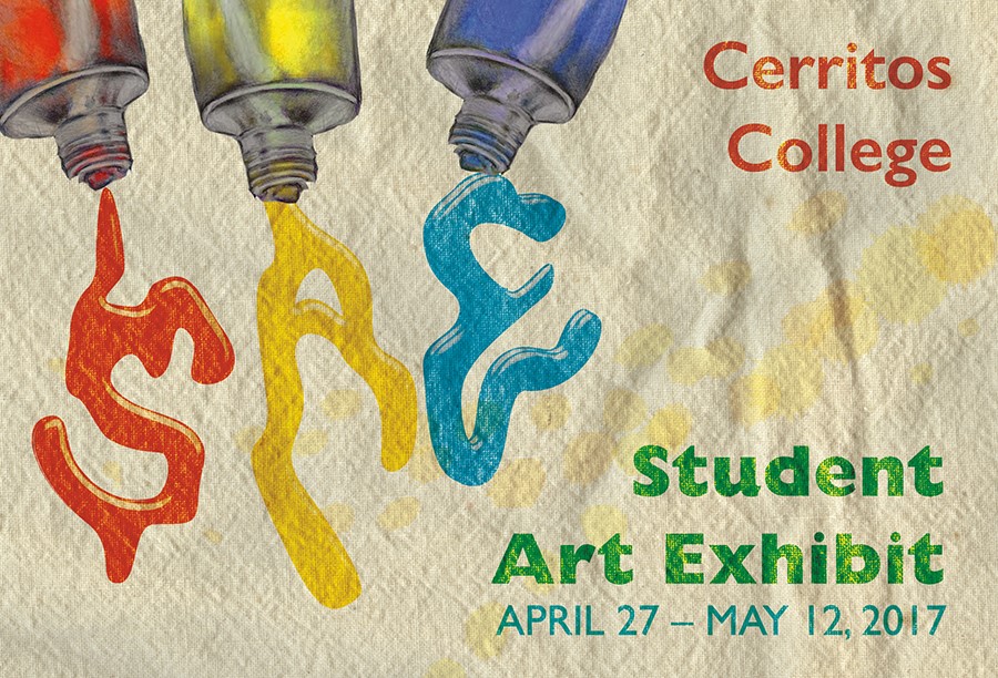 Cerritos College Student Art Exhibit April 27-May 12, 2017