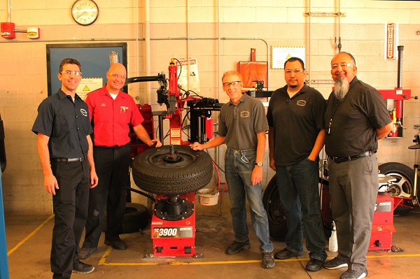 Automotive faculty and Hunter field tech